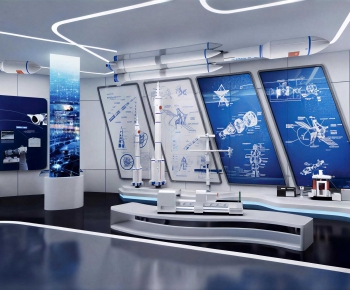 Modern Exhibition Hall-ID:862133986