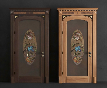 New Classical Style Single Door-ID:821218973