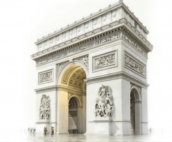 New Classical Style Facade Element-ID:546520959