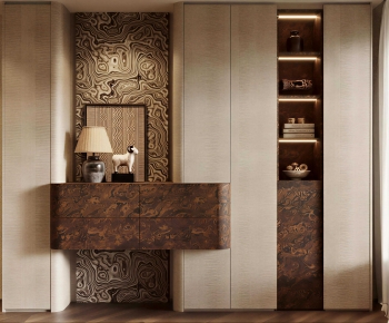 Modern Entrance Cabinet-ID:922802938