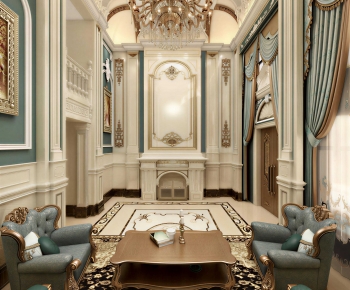 French Style A Living Room-ID:317454107