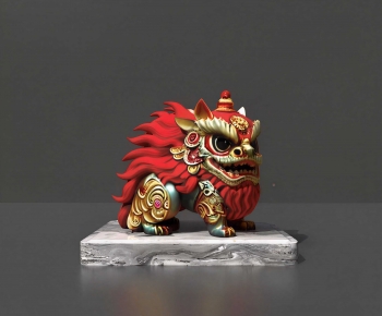 New Chinese Style Sculpture-ID:704067955