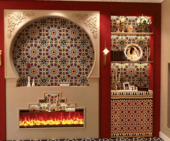 Modern Fireplace-ID:734226944