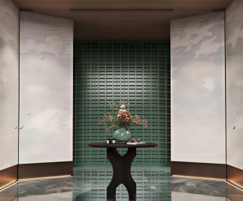 New Chinese Style Hallway-ID:551836978