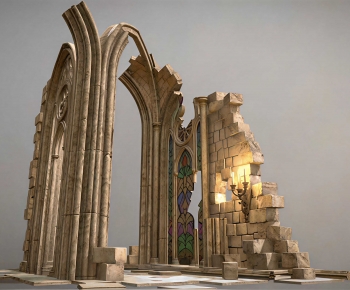 European Style Religious Architecture-ID:696717985