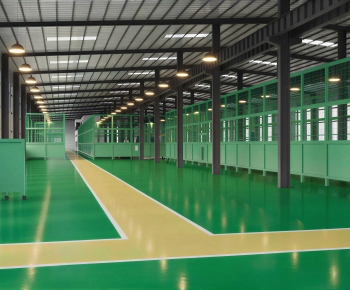 Modern Factory Floor/warehouse-ID:396878006