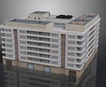 Modern Residential Building-ID:685096033