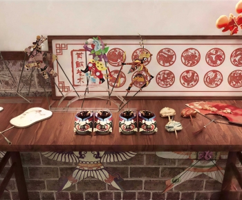 Chinese Style Decorative Set-ID:689922098