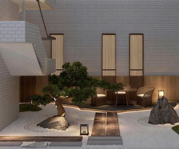 New Chinese Style Courtyard/landscape-ID:568435911
