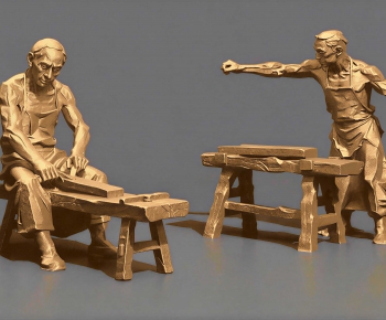 Modern Sculpture Sketch-ID:433118109