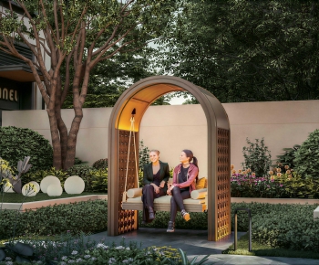 Modern Courtyard/landscape-ID:139219059
