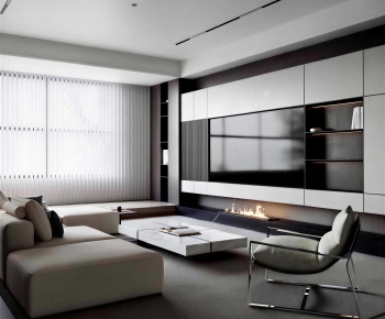 Modern A Living Room-ID:452939038
