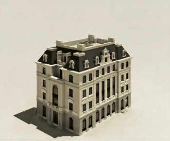 European Style Residential Building-ID:879690894