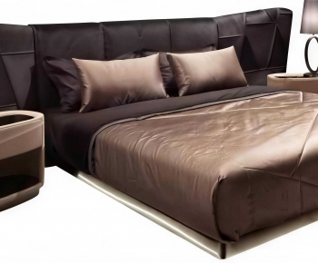 Modern Double Bed-ID:119177104