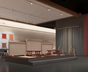New Chinese Style Exhibition Hall-ID:478999633