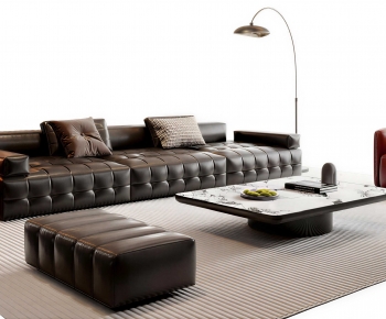 Modern Three-seat Sofa-ID:283034093
