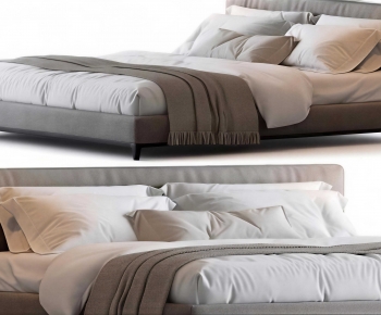 Modern Double Bed-ID:293869028