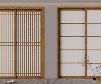 Japanese Style Sliding Door-ID:757250075