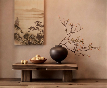 Wabi-sabi Style Console-ID:749881987
