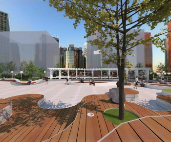 Modern Park Landscape-ID:233036991