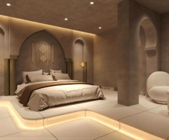 Wabi-sabi Style Bedroom-ID:103180438