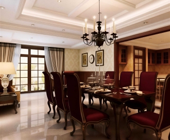 European Style Dining Room-ID:563105111