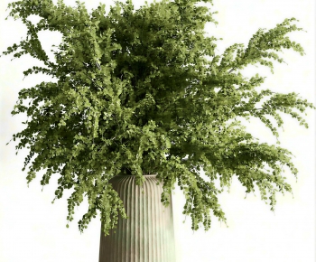 Modern Potted Green Plant-ID:829570352
