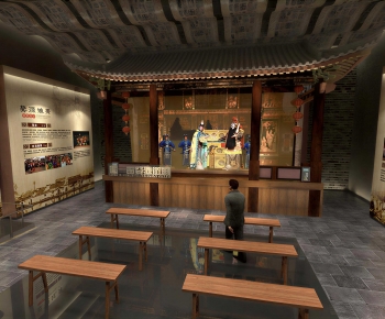 Chinese Style Exhibition Hall-ID:600492959