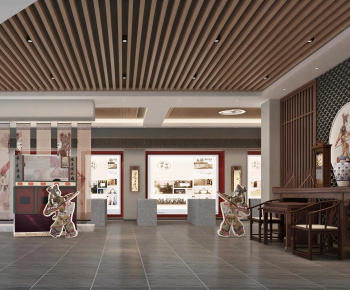 Modern Exhibition Hall-ID:772438052