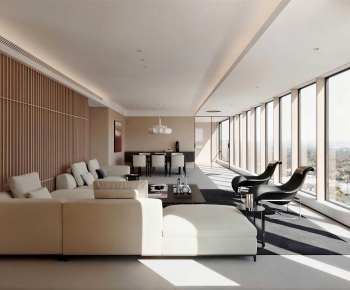 Modern A Living Room-ID:748935943