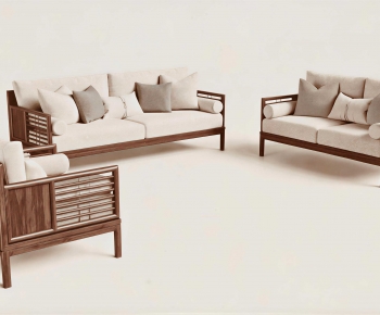 New Chinese Style Sofa Combination-ID:566337112