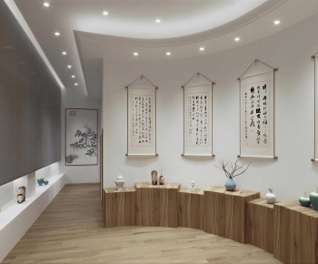 New Chinese Style Exhibition Hall-ID:154715065