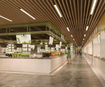 Modern Shopping Mall-ID:556214099