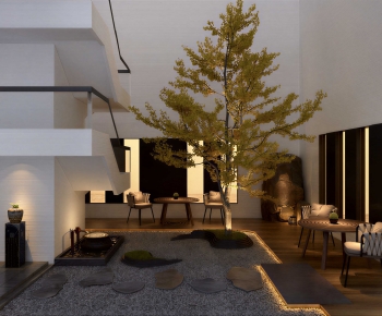 New Chinese Style Courtyard/landscape-ID:251593117