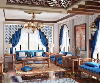European Style A Living Room-ID:759258999