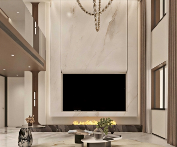 Modern A Living Room-ID:837785012