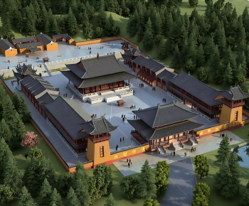 Chinese Style Ancient Architectural Buildings-ID:232362038