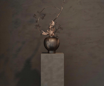 Wabi-sabi Style Dried Branch-ID:585410122