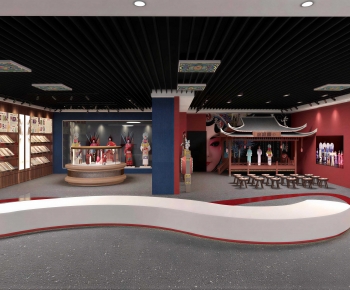 New Chinese Style Exhibition Hall-ID:201582918