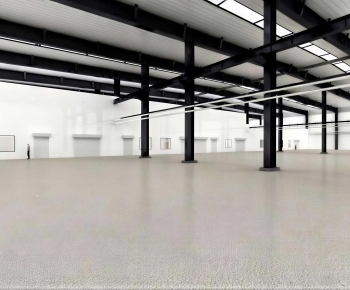 Modern Factory Floor/warehouse-ID:144181017