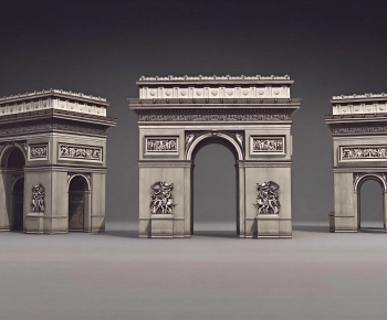New Classical Style Facade Element-ID:216590881
