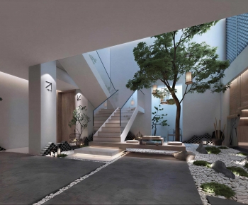 New Chinese Style Courtyard/landscape-ID:216664084
