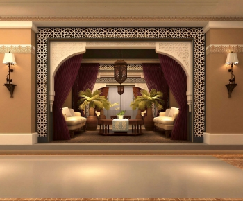 New Classical Style A Living Room-ID:611850983