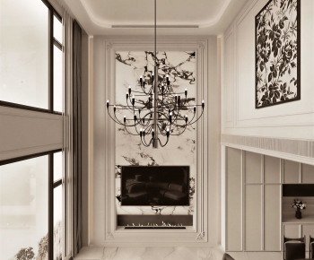 New Classical Style A Living Room-ID:304008965