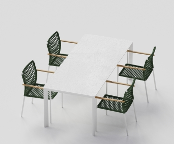 Modern Dining Table And Chairs-ID:976394896