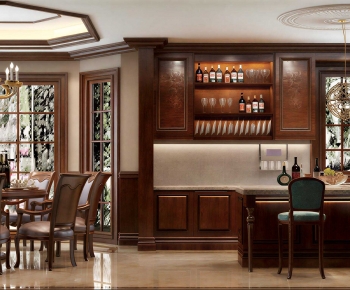 European Style Dining Room-ID:491740737