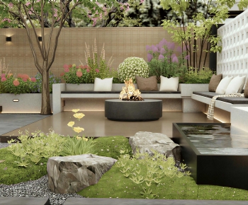 Modern Courtyard/landscape-ID:399063114