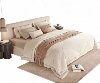 Modern Double Bed-ID:545238029