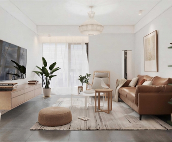 Nordic Style A Living Room-ID:554693944