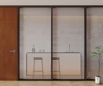 Modern Glass Screen Partition-ID:875571976